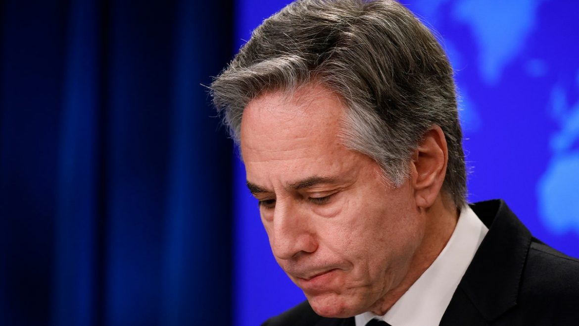 Blinken says ‘criminal gangs’ and ‘ordinary civilians’ looting humanitarian aid in Gaza, doesn’t mention Hamas