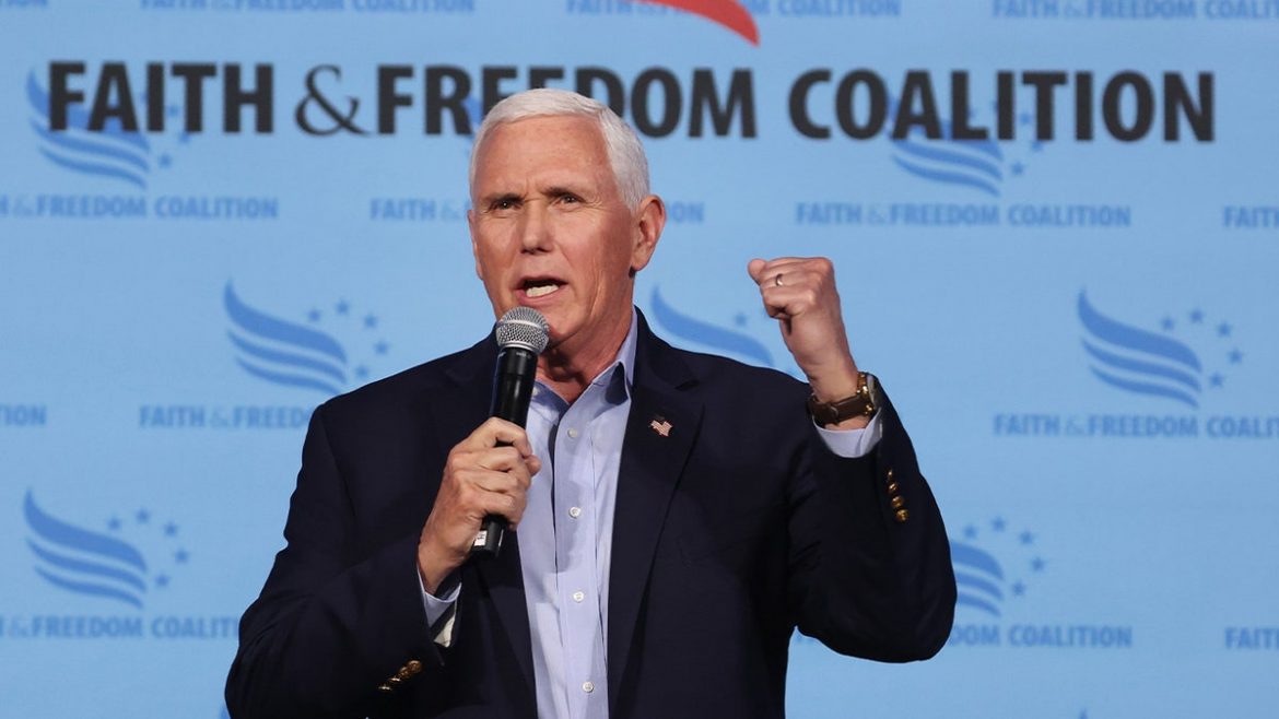 Pence blasts Trump’s ‘slap in the face’ announcement on key issue for Christian voters