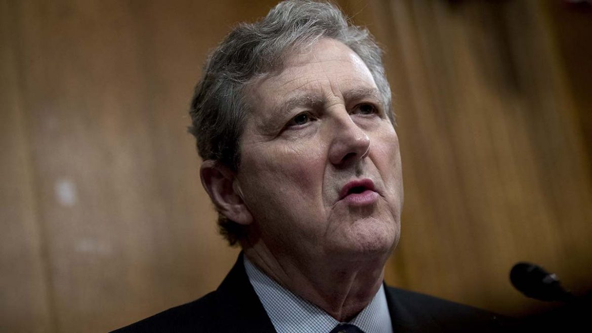 Sen. Kennedy advises ‘wobbly’ Biden to get tough on Iran after Israel attack: ‘Go on Amazon and buy a spine’