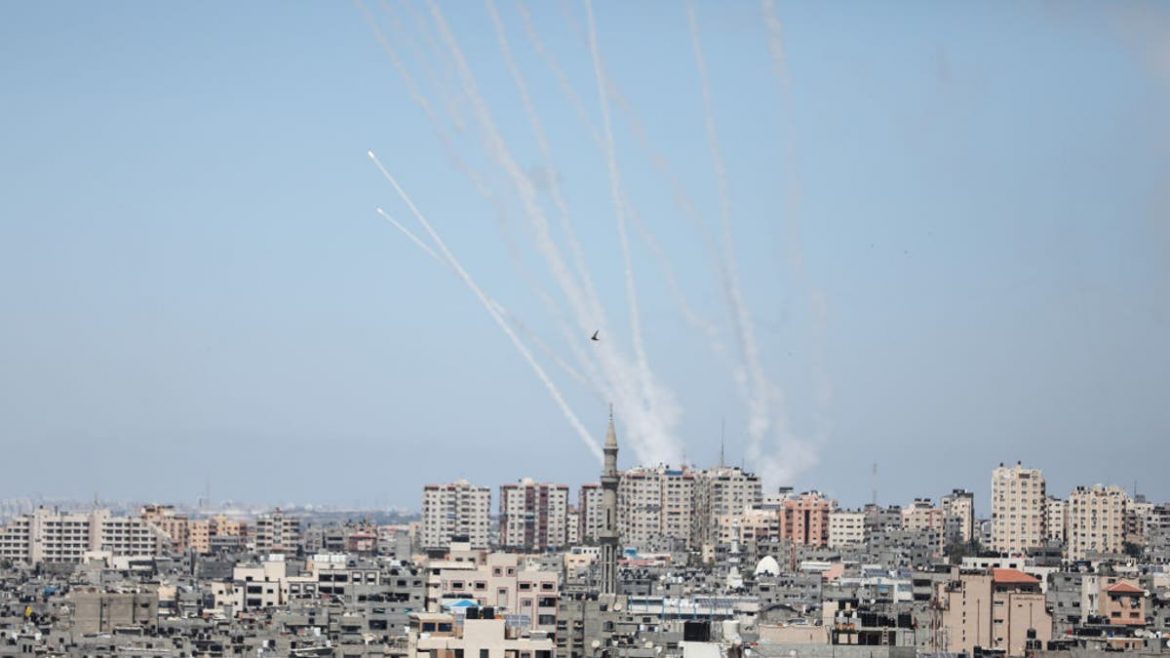 Hamas launches rocket barrage into Israel from Rafah, sounding alarms in Tel Aviv