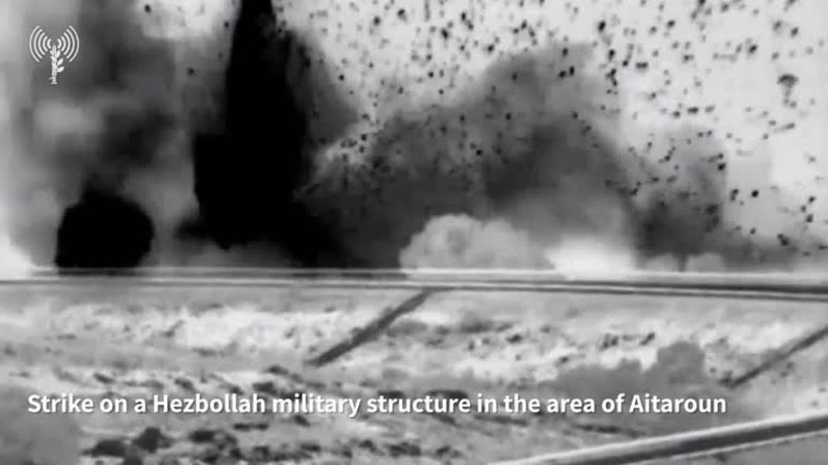 Hezbollah bombards Israel with rockets, drones