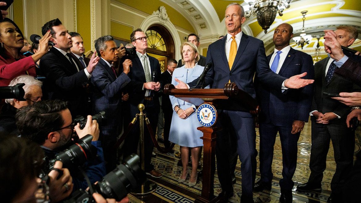 Thune, GOP reject pushing ‘rifle-shot’ government funding bills during shutdown